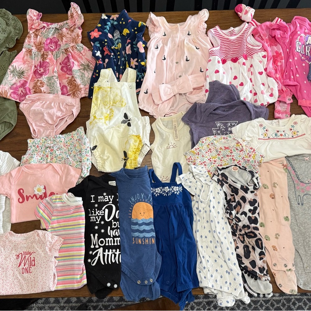 Baby girl 0-3 month bundle